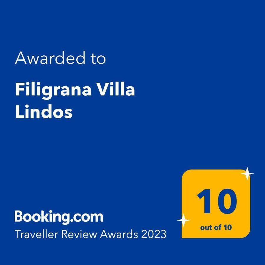 Filigrana Villa Lindos Líndos Exterior foto